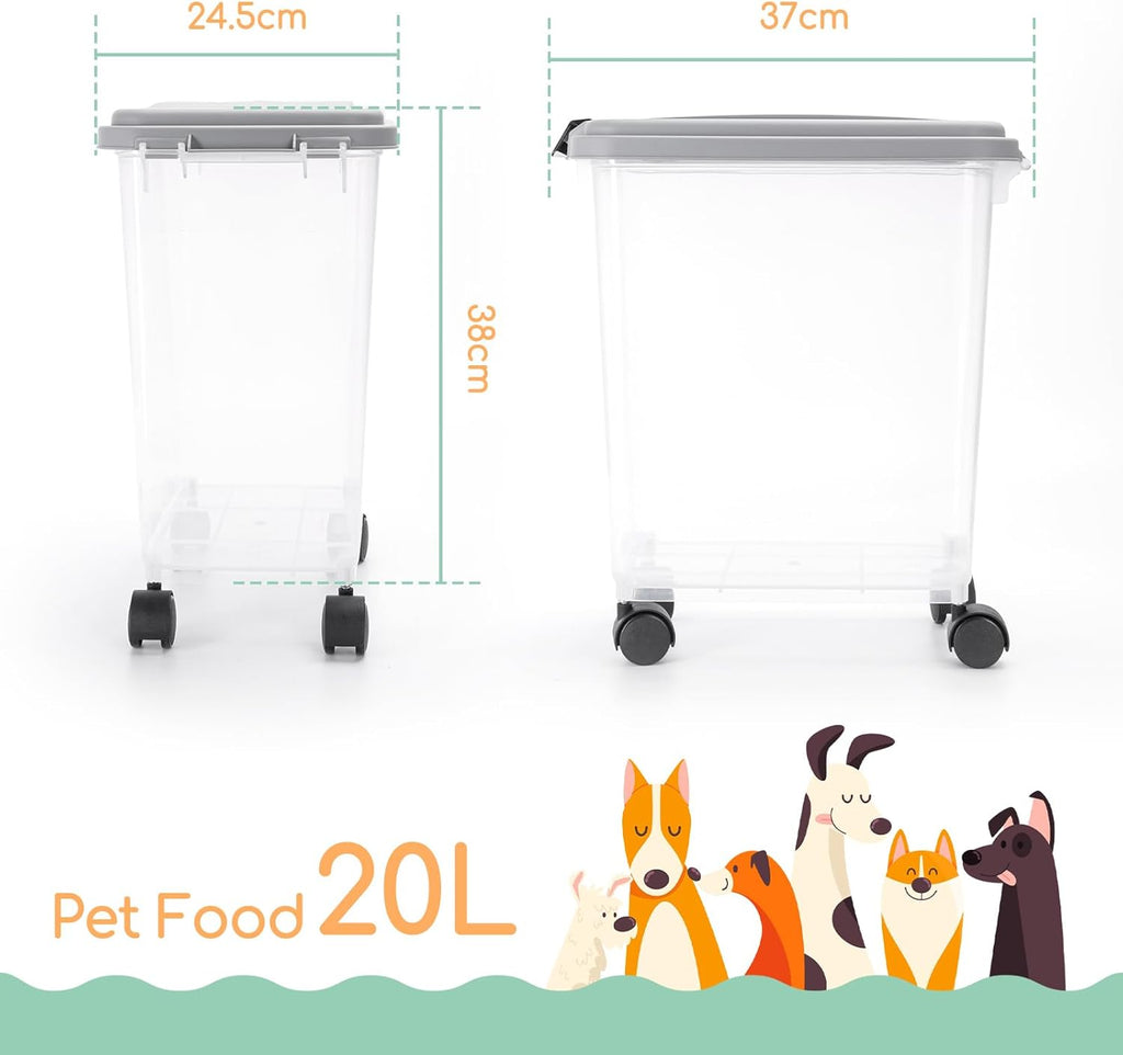 ALMACENADOR DE ALIMENTO PARA MASCOTAS