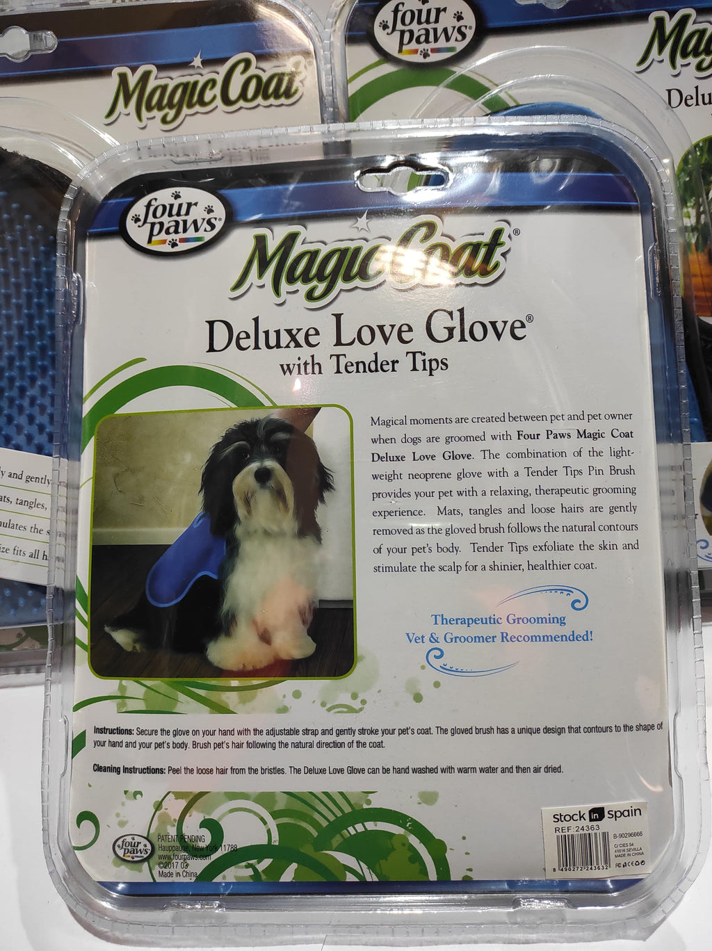 CEPILLO MANOPLA PARA MASCOTA