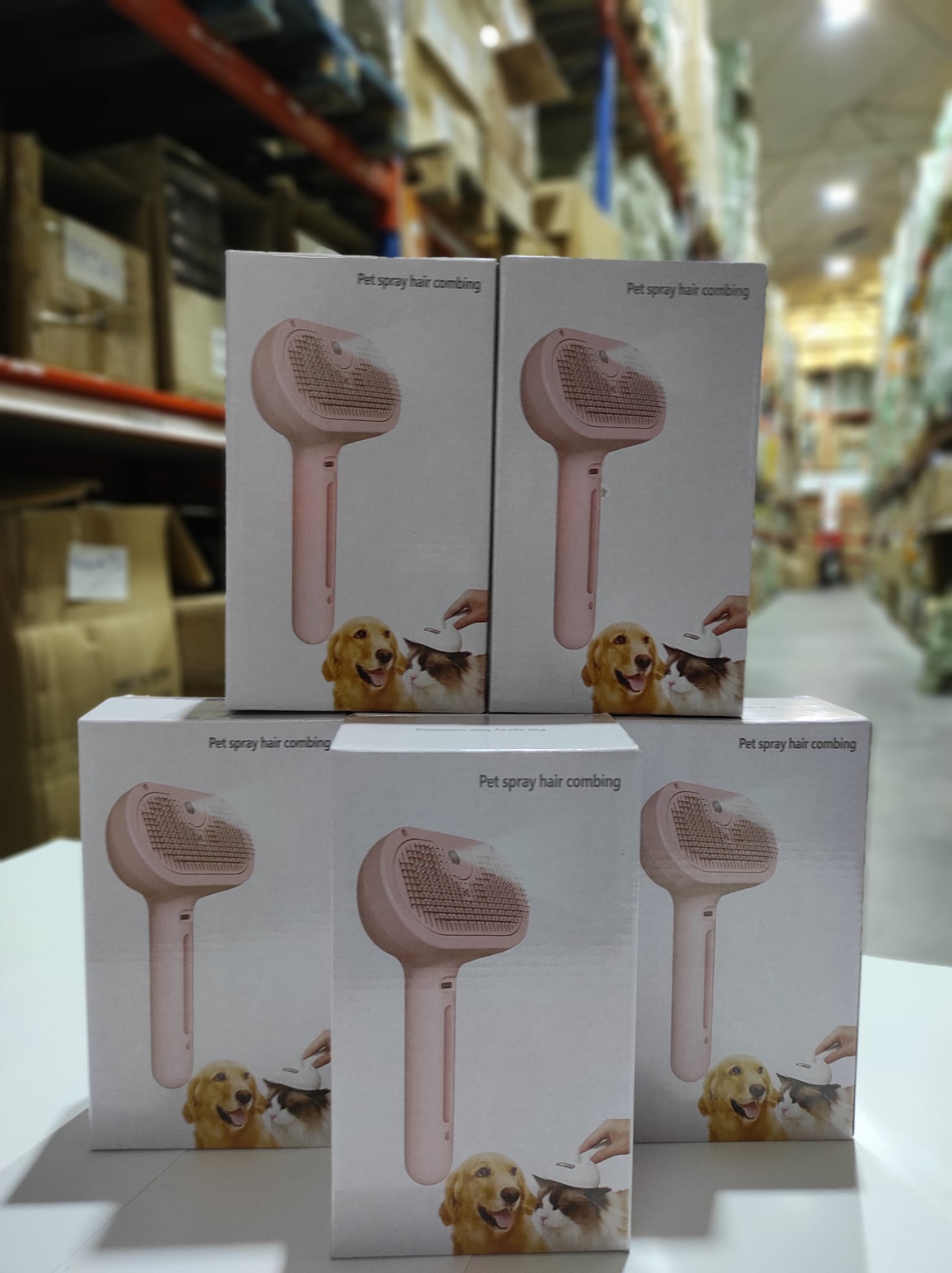 Cepillo de vapor para mascotas rosa - additional image 17